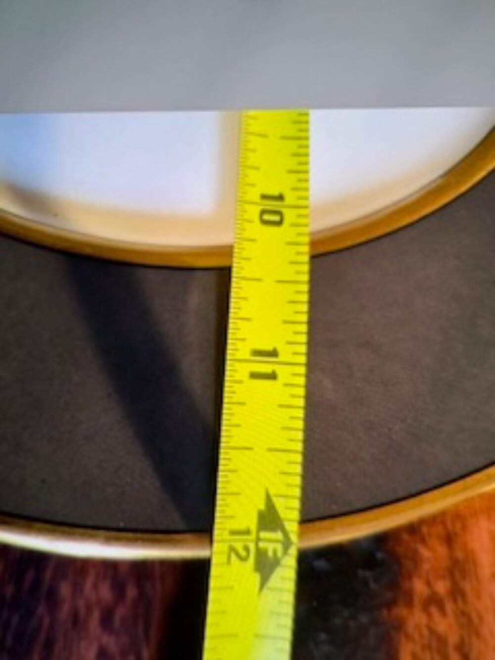 2-Gorgeous Fitz & Floyd "Gray Renaissance" 12 inch Charger Plates - Picture 5 of 6